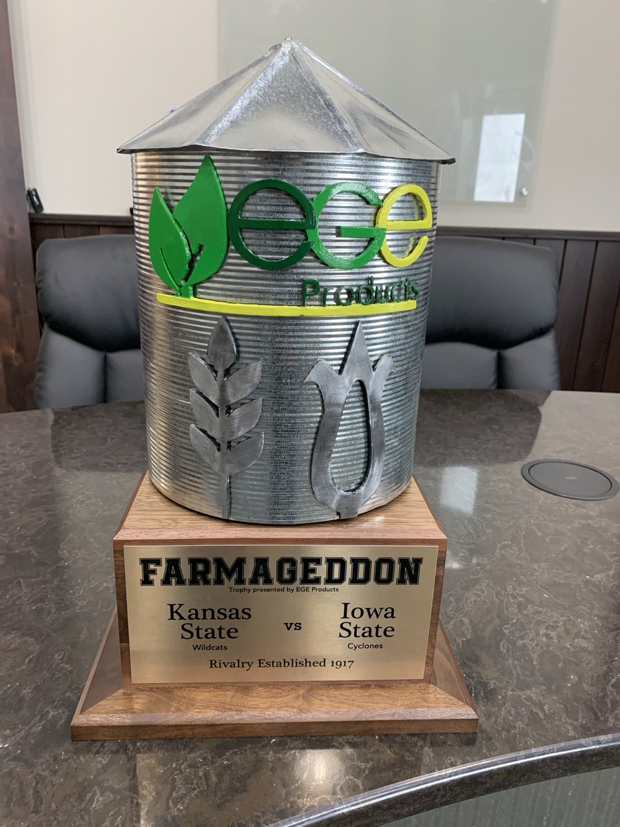 We get to watch college football today. It’s a good day for #farmageddon!