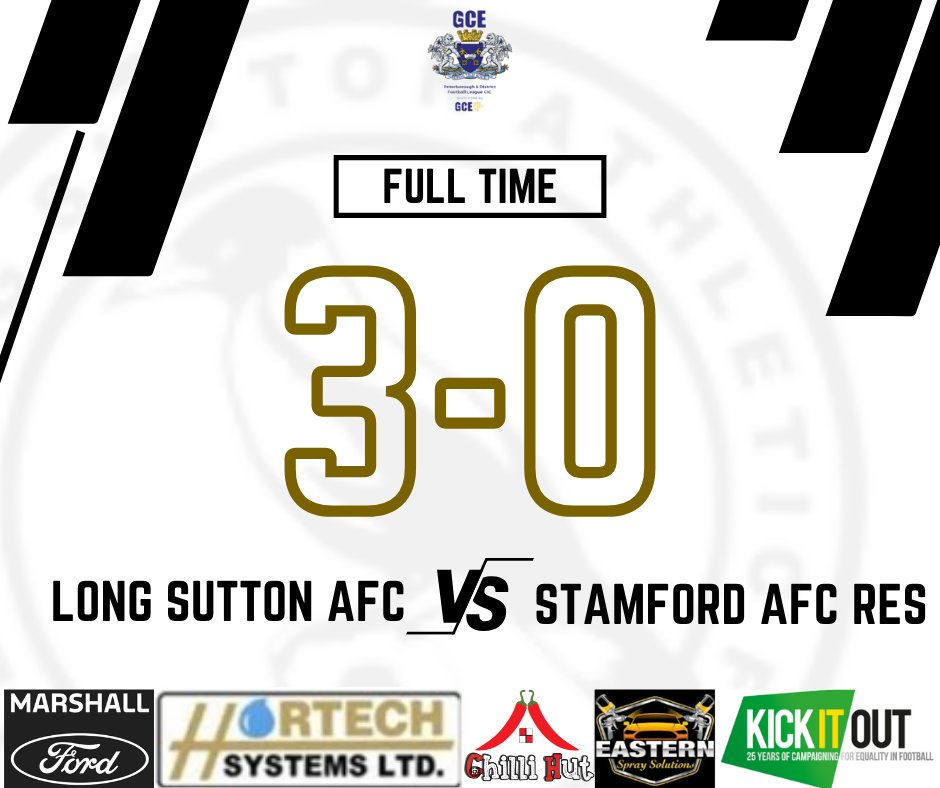Long Sutton Athletic FC (@lsafc84) on Twitter photo ⚫⚪FULL TIME⚪⚫
We're now the only side in the division with a perfect record 💥
4 played, 4 Wins.
An incredible performance from the lads today!
#longsutton #longsuttonafc #magpies <a href="/PDFLUK/">Peterborough & District Football League</a> <a href="/fenlandcit/">Fenland Citizen</a> ⚫⚪FULL TIME⚪⚫
We're now the only side in the division with a perfect record 💥
4 played, 4 Wins.
An incredible performance from the lads today!
#longsutton #longsuttonafc #magpies <a href="/PDFLUK/">Peterborough & District Football League</a> <a href="/fenlandcit/">Fenland Citizen</a>