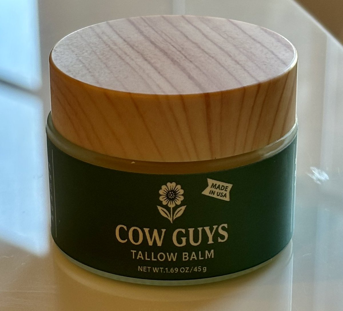 Mary Talley Bowden MD (@mdbreathe) on Twitter photo Prior to the pandemic, I paid no attention to the ingredients in my moisturizer. That blind trust is gone, and now I scrutinize everything that goes in or on my body.
I now use <a href="/cowguysfarm/">Cow Guys | Tallow Skincare</a> Tallow Balm. This balm has only 4 ingredients: beef suet, sweet almond oil, olive oil, Prior to the pandemic, I paid no attention to the ingredients in my moisturizer. That blind trust is gone, and now I scrutinize everything that goes in or on my body.
I now use <a href="/cowguysfarm/">Cow Guys | Tallow Skincare</a> Tallow Balm. This balm has only 4 ingredients: beef suet, sweet almond oil, olive oil,