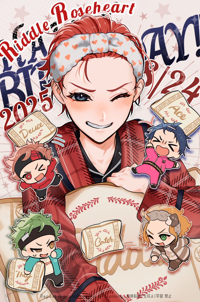 nmo6833's tweet photo. #リドル・ローズハート誕生祭2025
👏👏今年も誕生日おめでとう！！👏👏 https://t.co/23oazAtyCS