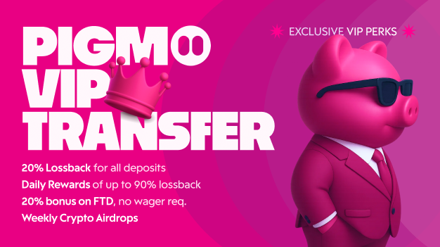 Looking for a new casino? 🎰 
🐷 Pigmo offers a special VIP Transfer program for high wagerers in other platforms 💰 
👉 Send us a DM to get in today!
🔁 + $SOL addy for $$ to play