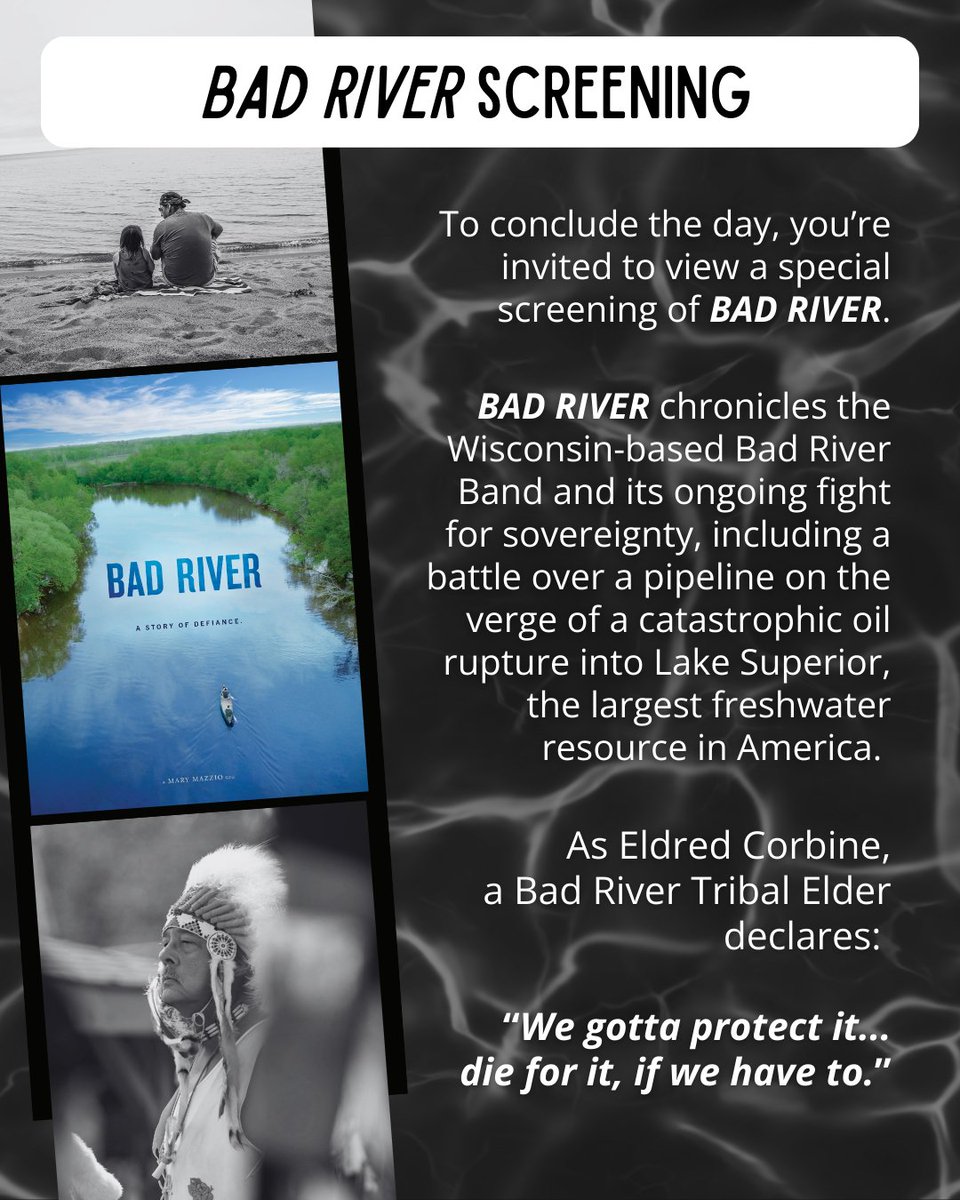 🌊 Nibi Onjigemiwin – “Water is Calling” 🌊 Aug 29 in Sault Ste. Marie!

Join us for an Art Build, Free BBQ, Mermaid Stories, Water Defenders Panel &amp; Bad River screening.

💻 Not local? Join the panel virtually: tinyurl.com/wateriscalling

#WaterIsCalling