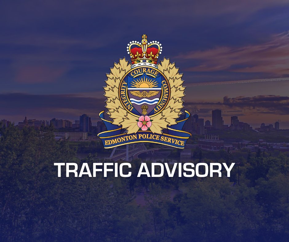 Please be advised that the following road closures will be in effect in central Edmonton for a parade from noon until approximately 4 p.m. on Saturday, August 23, 2025.

Full closures include:

• 99 Street (102 Ave to 102A Ave)
• 102A Ave (97 St to 99 St)
• 102A Ave west