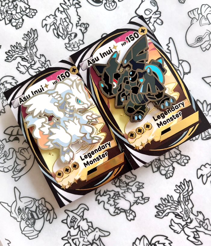 Asuinui's tweet image. ✨ Some of my Pokémon Enamel pins!