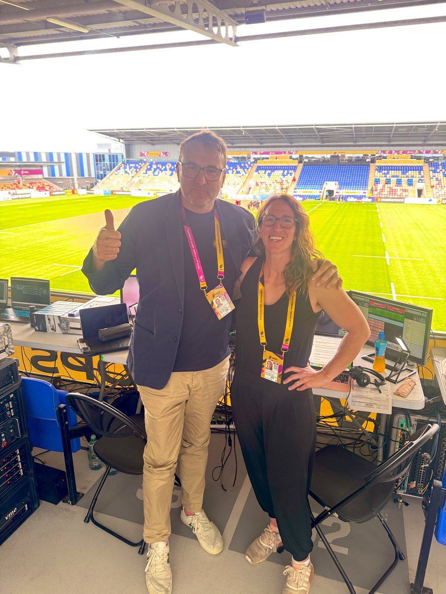 On the 🎤 for Canada Fiji. Live on bbc iplayer from 17.12