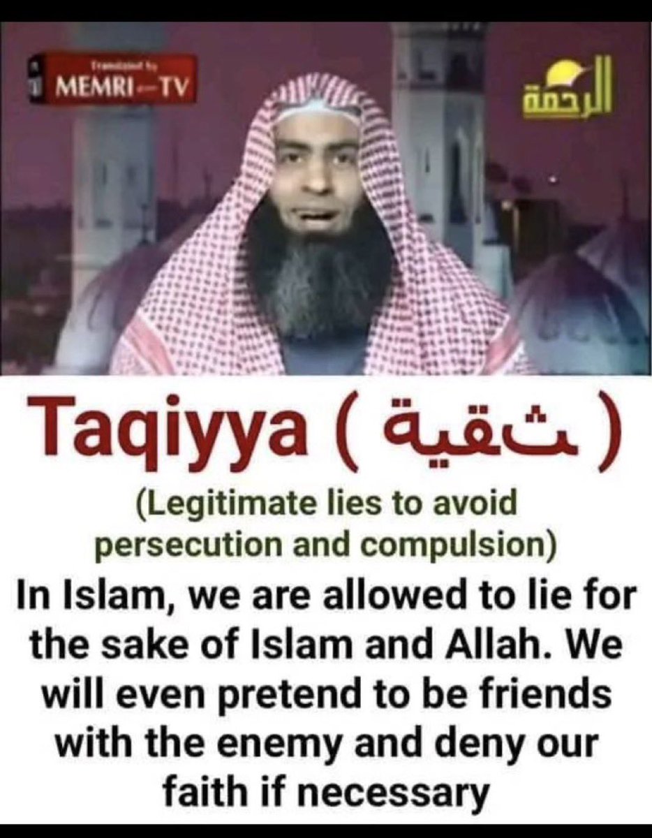 This is a fact, and a tactic routinely used by Islamists.