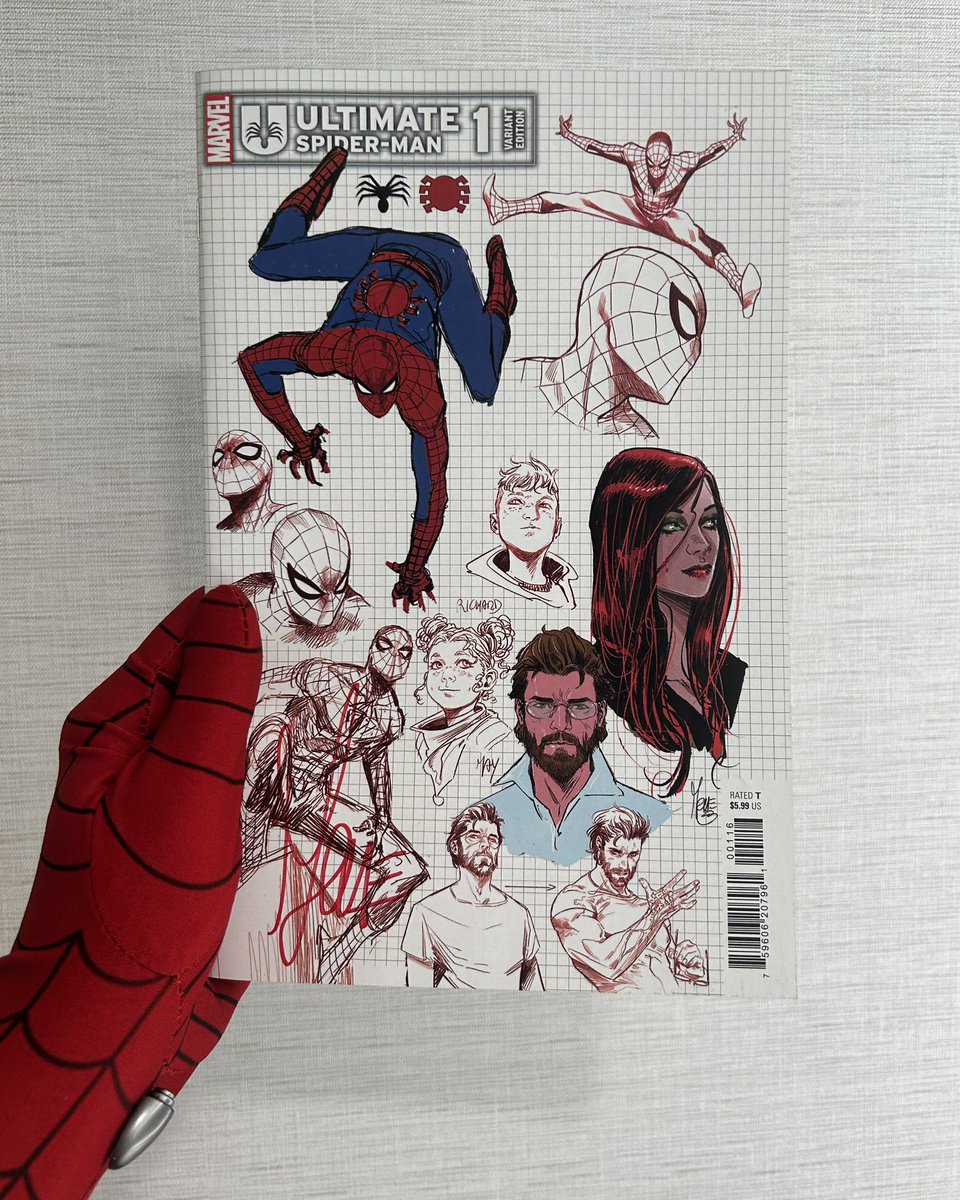 capital spidey (@capitalspidey) on Twitter photo MET THE CREATOR OF ULTIMATE SPIDER-MAN <a href="/MChecC/">Marco Checchetto</a> was such honour and a genuine pleasure chatting with him and getting to learn more about the creative process behind such an ultimate series. He is literally the sweetest ever. #ultimatespiderman MET THE CREATOR OF ULTIMATE SPIDER-MAN <a href="/MChecC/">Marco Checchetto</a> was such honour and a genuine pleasure chatting with him and getting to learn more about the creative process behind such an ultimate series. He is literally the sweetest ever. #ultimatespiderman