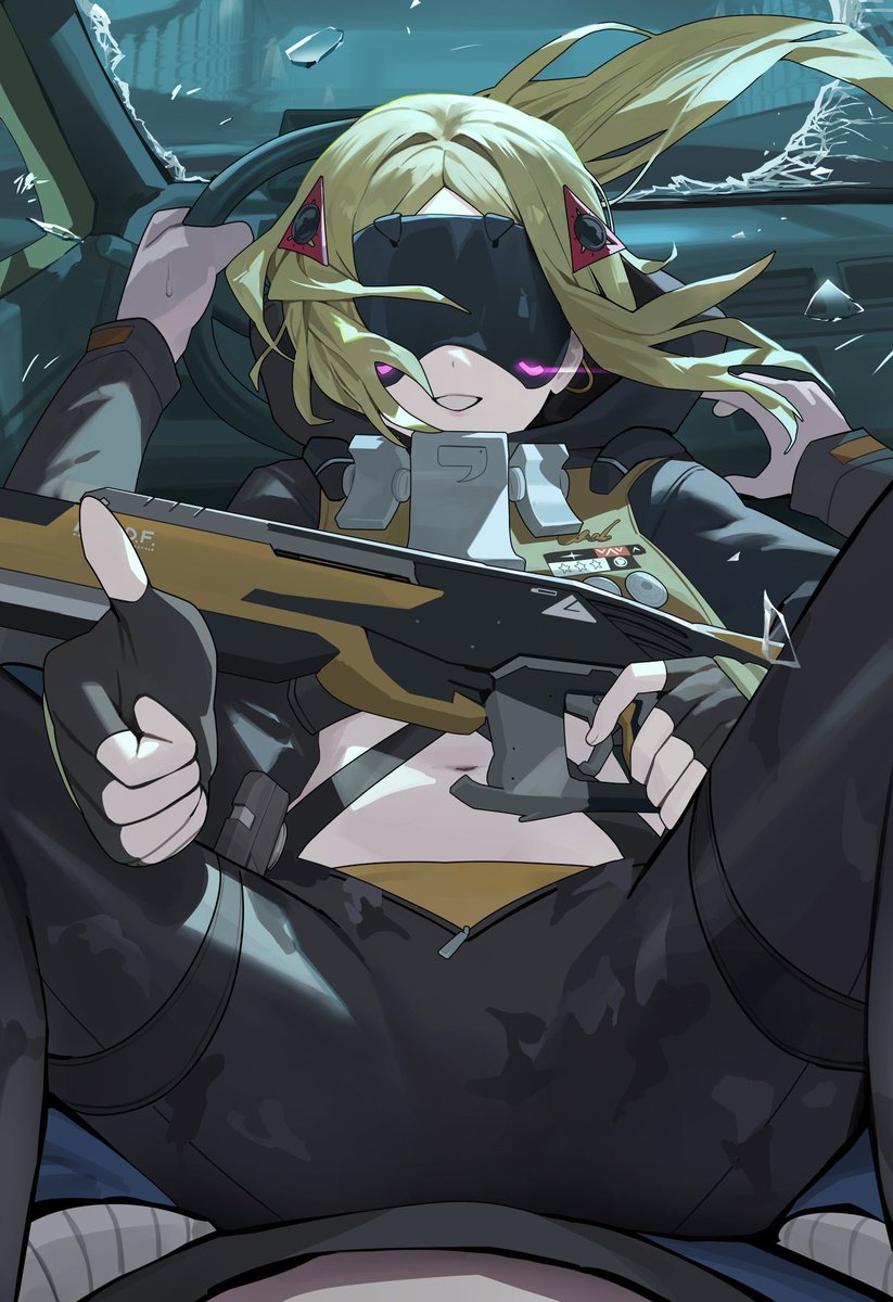 GH0STLYMAID's tweet image. ᅠᅠ            

❝ Great save Proxy! Now Keep us steady and on the road! ❞

She had just dived through there windshield after jumping from another vehicle, how sitting on there lap.

                    ᅠ