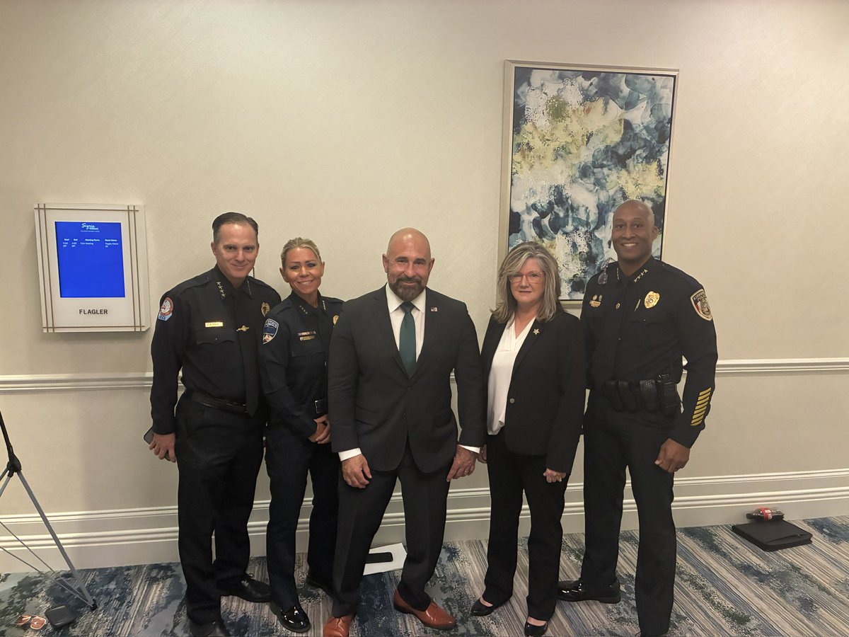 Chief Chuck Broadway (@clermontpdchief) on Twitter photo Collaborating with Lieutenant Governor <a href="/JayCollinsFL/">Jay Collins</a> and Juvenile Justice professionals at the Florida Juvenile Justice Association Conference. Collaborating with Lieutenant Governor <a href="/JayCollinsFL/">Jay Collins</a> and Juvenile Justice professionals at the Florida Juvenile Justice Association Conference.