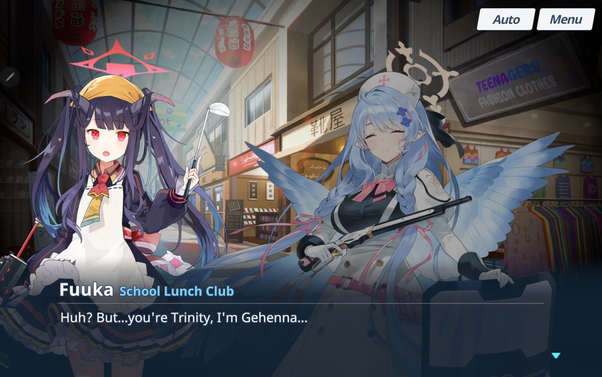 Can't forget the conflict between Trinity and Gehenna