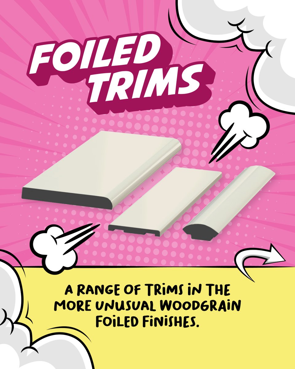 Windowwidgets's tweet image. We have you covered with our wide range of trims for the more unusual woodgrain foiled finishes!

Visit our website to find the colour you need: windowwidgets.co.uk/foiled-trims/