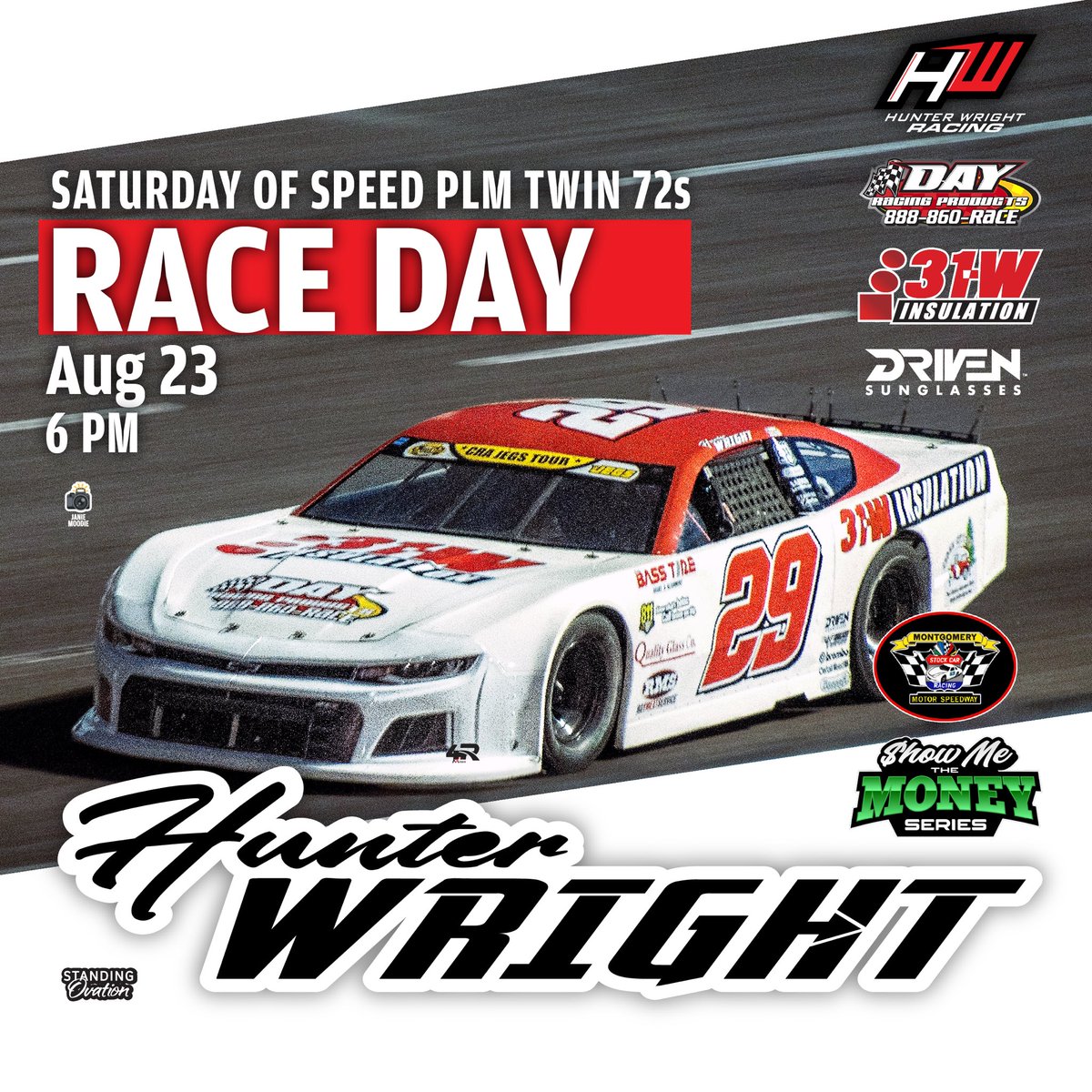 Hunter Wright (@hunterwright29) on Twitter photo 🚨 NEWS! 🚨
Now that we have your attention, just wanted to let you know It’s RACE DAY <a href="/MMSracetrack/">Montgomery Motor Speedway</a>! 😄
Twin 72’s tonight for the Pro Late Models!
📺: <a href="/RacingAmerica/">Racing America</a>
#ShowMeTheMoney | #saturdayofspeed 🚨 NEWS! 🚨
Now that we have your attention, just wanted to let you know It’s RACE DAY <a href="/MMSracetrack/">Montgomery Motor Speedway</a>! 😄
Twin 72’s tonight for the Pro Late Models!
📺: <a href="/RacingAmerica/">Racing America</a>
#ShowMeTheMoney | #saturdayofspeed