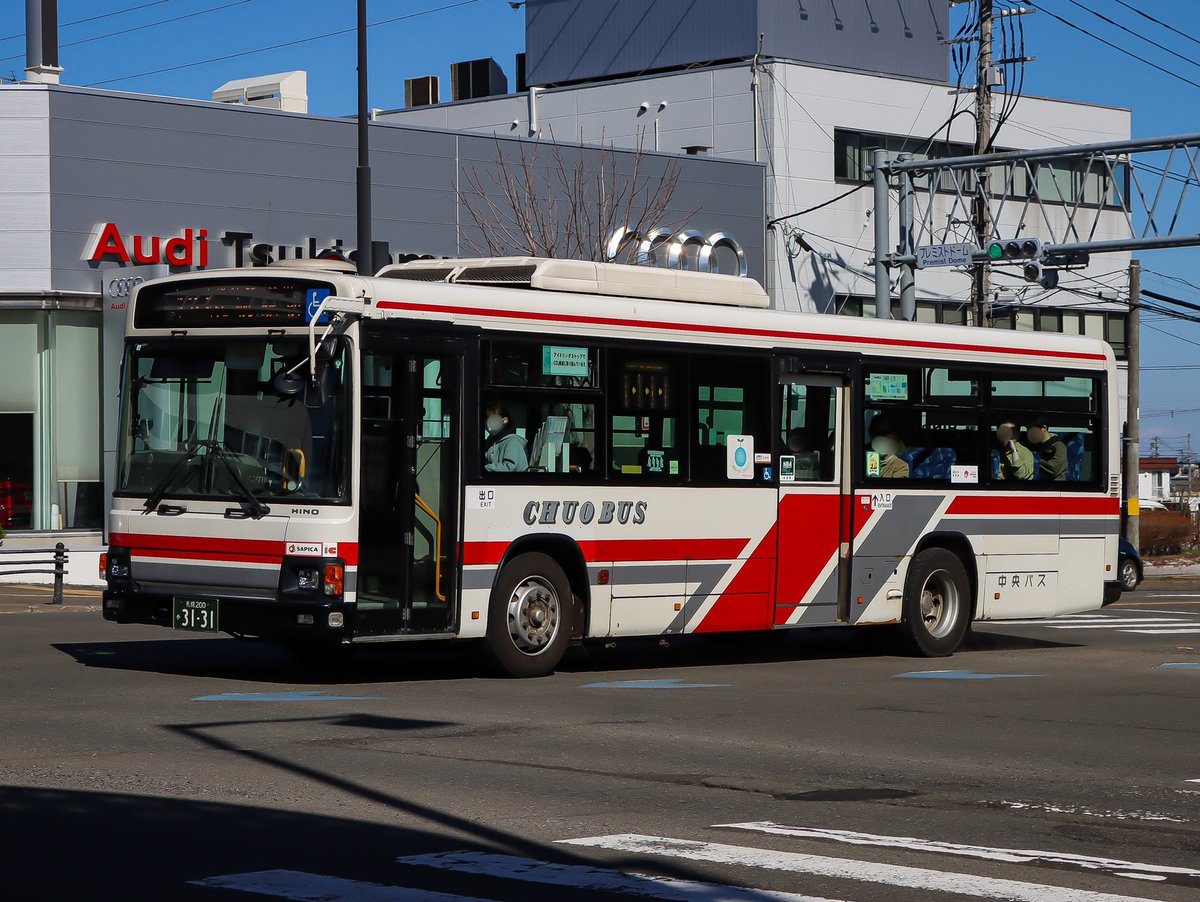 せきそらバス図鑑 札幌200か3131 LKG-KV234N3 2012年式 北海道中央バス