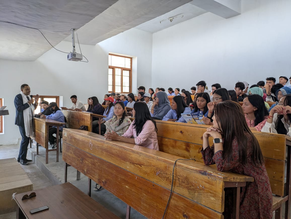 DIPR Leh (@diprleh) on Twitter photo Today on 23rd of August, 2025, a career counselling session regarding Chartered Accountancy at EJM college, Leh.
Read more on our Facebook Page.
<a href="/MIB_India/">Ministry of Information and Broadcasting</a> <a href="/PIB_India/">PIB India</a> <a href="/DIPR_Ladakh/">DIPR Ladakh</a> <a href="/DIPR_Kargil/">DIPR Kargil</a> <a href="/ddnewsladakh/">DD NEWS LADAKH</a> <a href="/Info_Ladakh/">DIRECTORATE OF INFORMATION (LADAKH)</a> Today on 23rd of August, 2025, a career counselling session regarding Chartered Accountancy at EJM college, Leh.
Read more on our Facebook Page.
<a href="/MIB_India/">Ministry of Information and Broadcasting</a> <a href="/PIB_India/">PIB India</a> <a href="/DIPR_Ladakh/">DIPR Ladakh</a> <a href="/DIPR_Kargil/">DIPR Kargil</a> <a href="/ddnewsladakh/">DD NEWS LADAKH</a> <a href="/Info_Ladakh/">DIRECTORATE OF INFORMATION (LADAKH)</a>