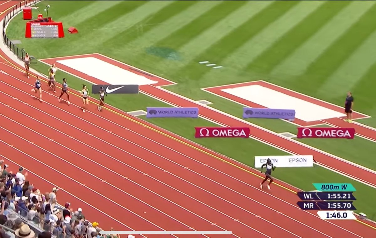 Remember when Athing Mu wasn't with Bobby Kersee???