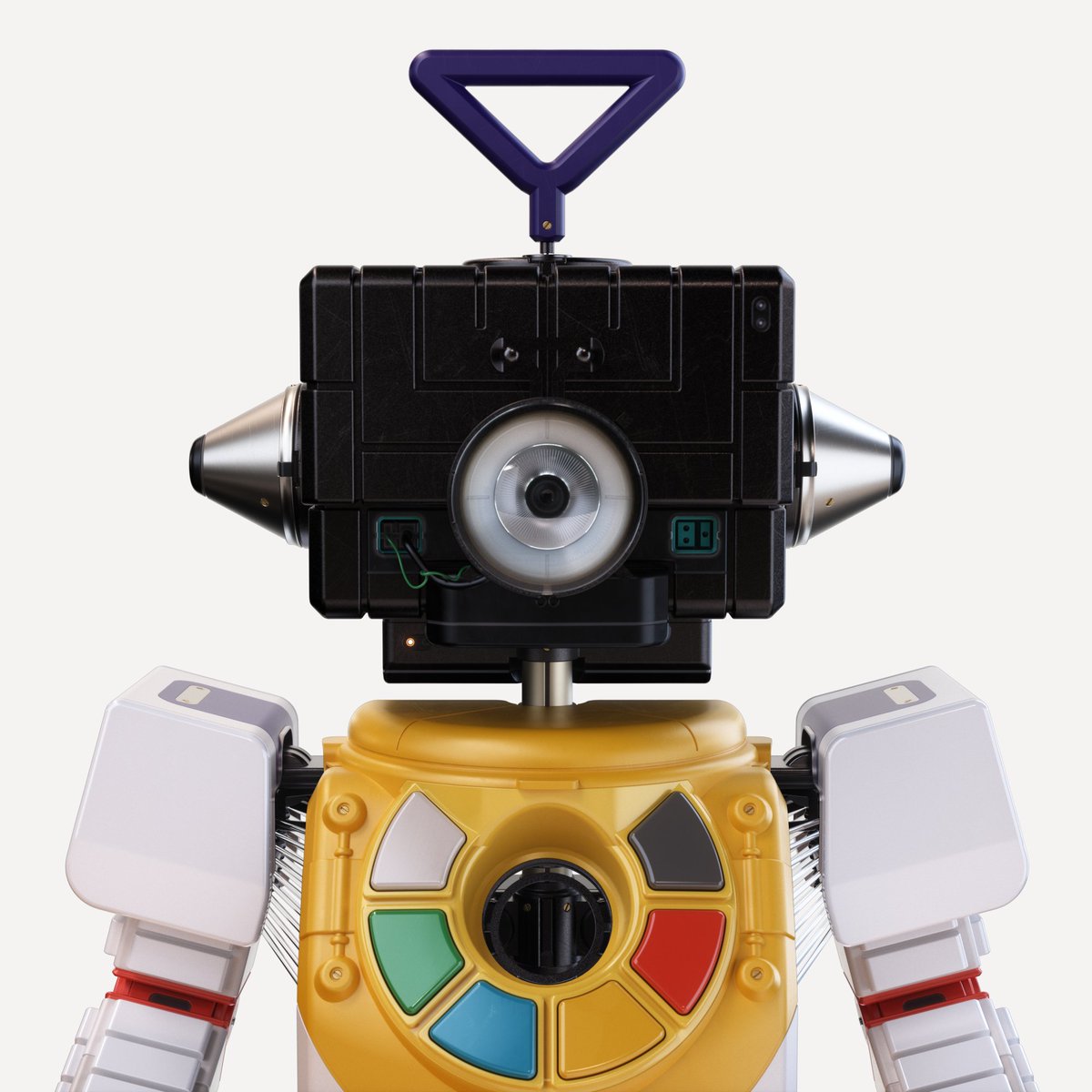 *bzzzt [!]

*meet Automato!ds #0 [:]

Antenna - Clinky
Arms - Intergalactic Cruiser
Ears - Cone
Eyes - Cyclops
Shell - Retro Select Toy

*assemble a new one at automatoids.com [.]