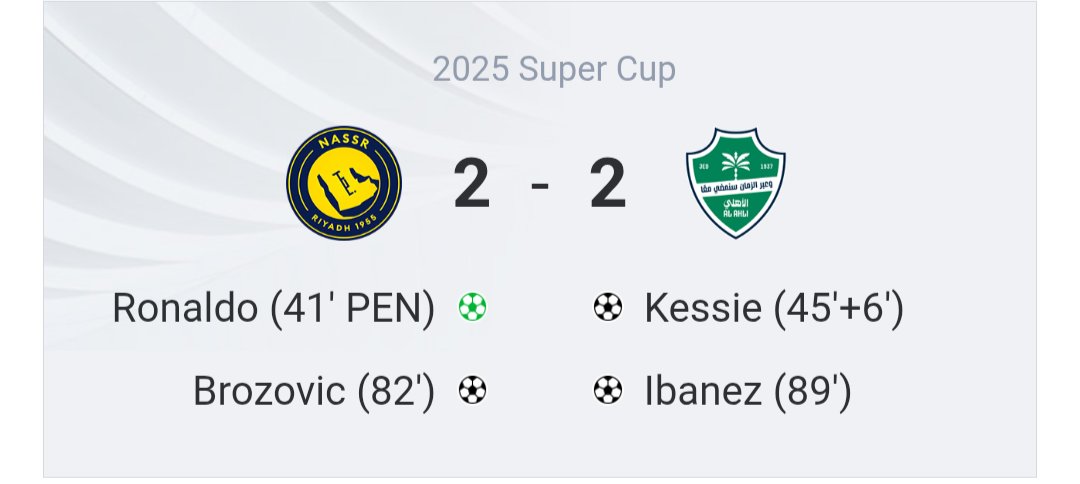 He who lives by penalties shall die by penalties.
Let me stop there

#AlNassr