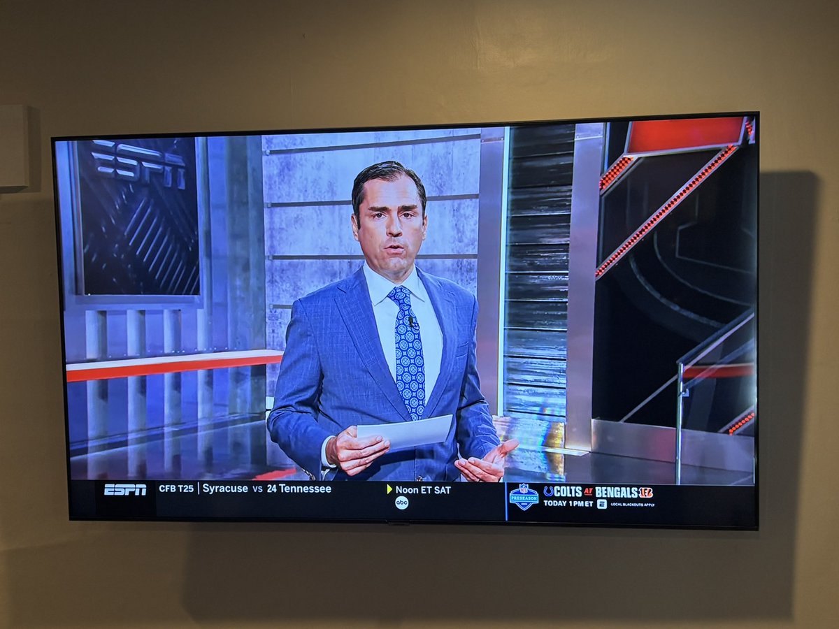 “Cam Rising may or may not play this week.”