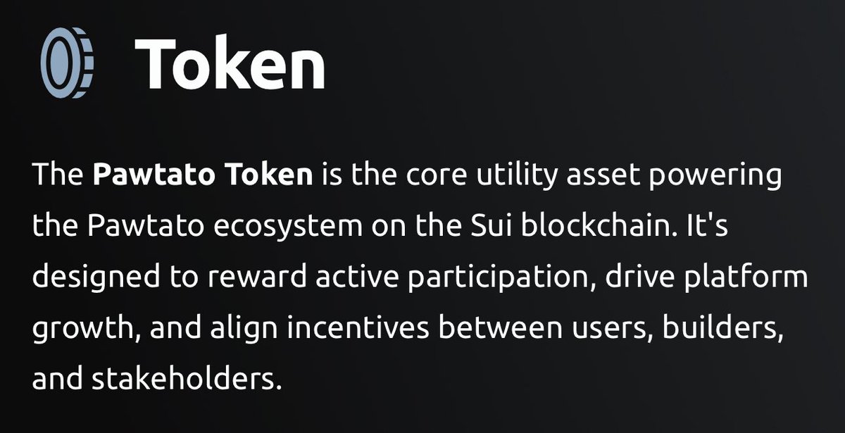 Someone mentioned <a href="/PawtatoFinance/">Pawtato Finance | Sui</a> token?
