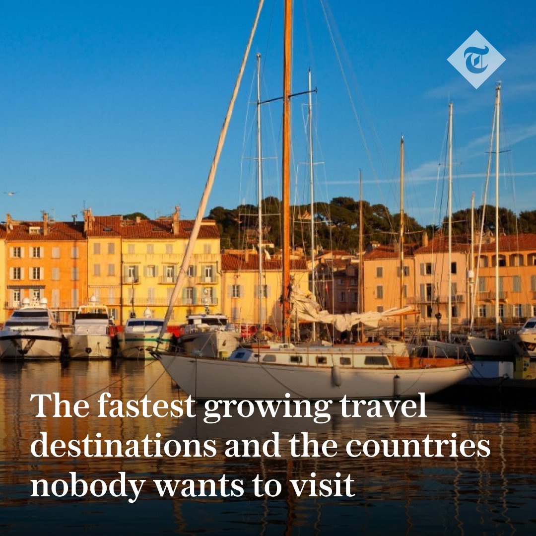 🔴 The latest global tourism statistics are good news for France and El Salvador, but make sobering reading for Britain and Ireland

Read the full list below ⬇️
telegraph.co.uk/travel/fastest…