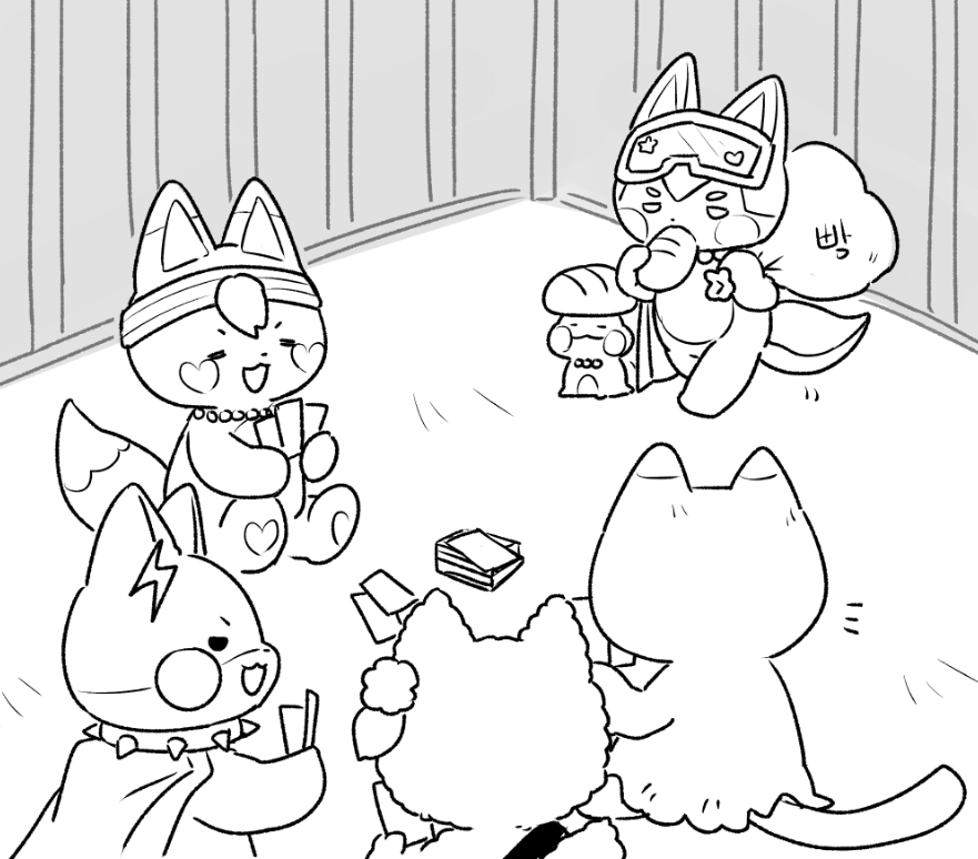 어 얘들아 로보가 빵사왔다~~~