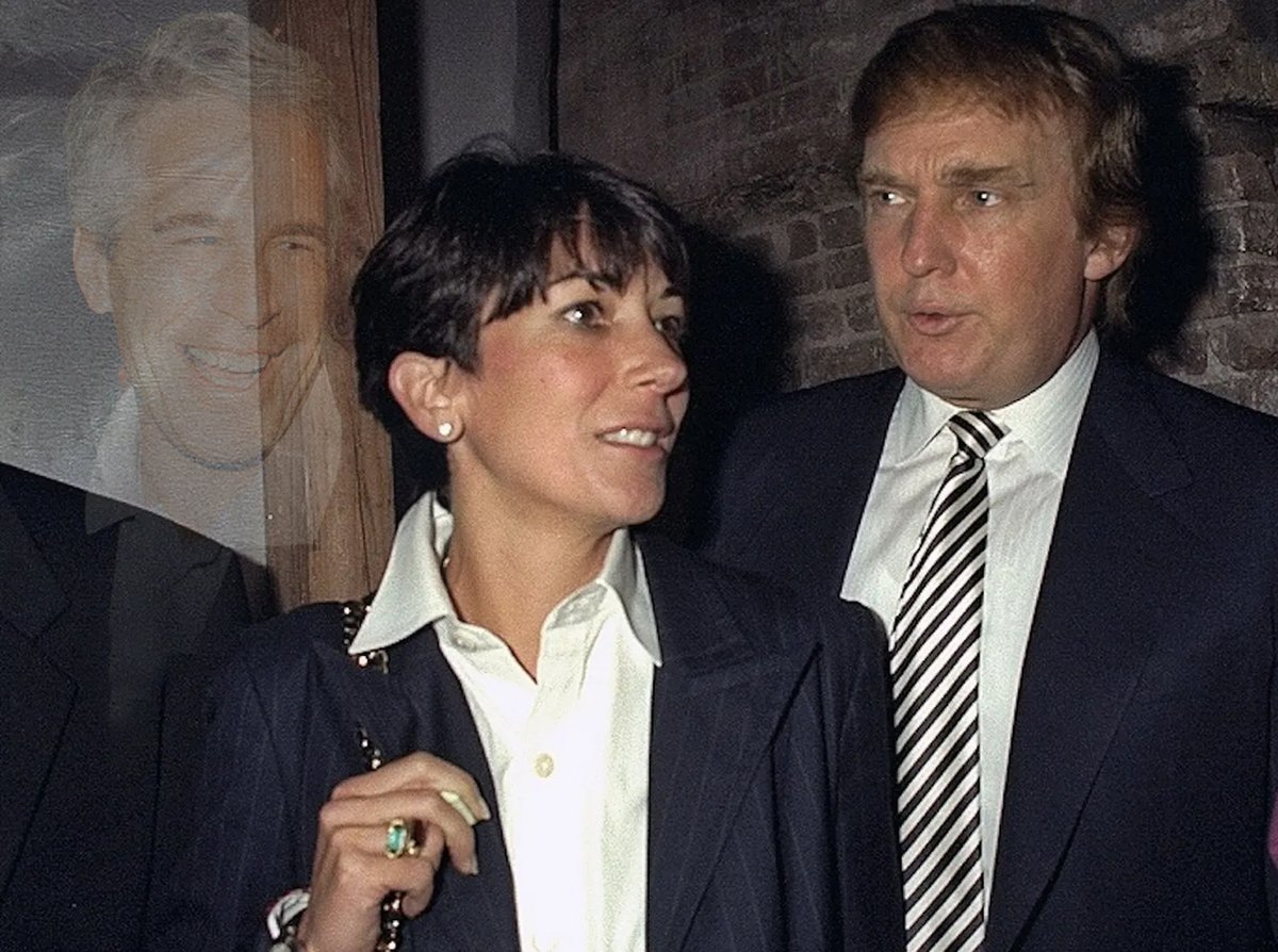 HabsHappy's tweet photo. @Acyn The haunting ghost of Jeffrey Epstein is having a darn good laugh at Ghislaine Maxwell's released transcripts and what she had to say about Donald Trump. Proves there's no morals to FREEDOM! I continue to believe all the victims that stepped forward. https://t.co/UfP61qA6PW