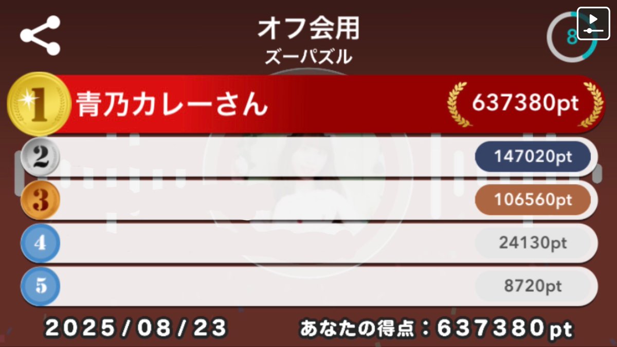 #こぶたオフ 
生放送のような親近感のあるイベントでMCと演目のバランスが良く、セトリもぴぎーさんらしさもありつつ生誕を振り返れたり、急遽一曲、迷惑かけてごめんねしましたが楽しかったです！

何故かズーパズル鑑賞会が始まり、王者になれました٩( 'ω' )و 
ポッピングスター食べれて嬉しい