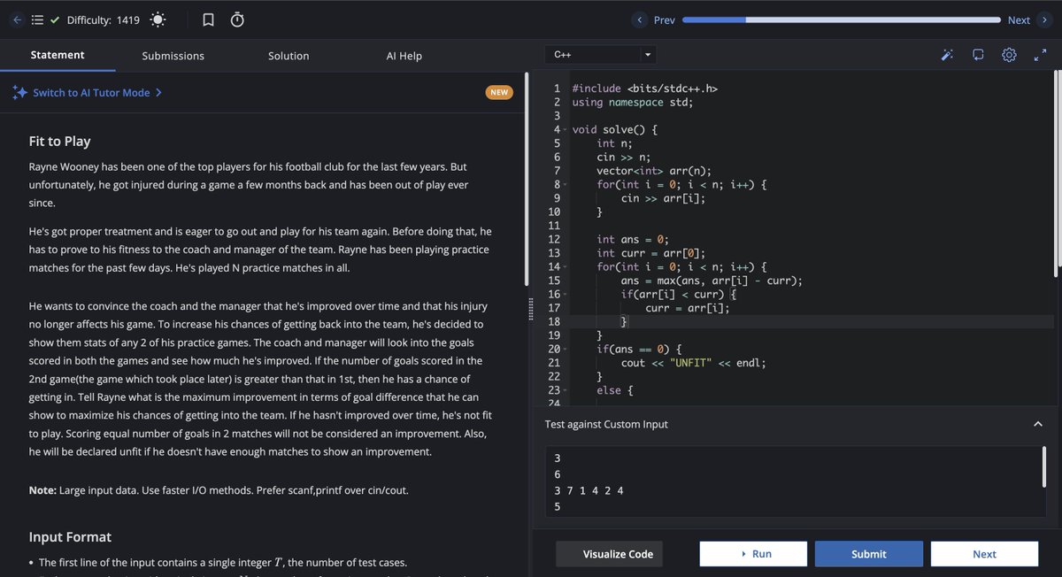 amit_codes's tweet image. 🌈 Day 180/180 #DSA

✅ 180 days | 500+ problems
🏥 Coded through health struggles
🙏 Eternal thanks @Striver_79 @takeUForward

💡 “It wasn’t about being the best. It was about being better than yesterday.”

RT to inspire someone to start their journey! ❤️