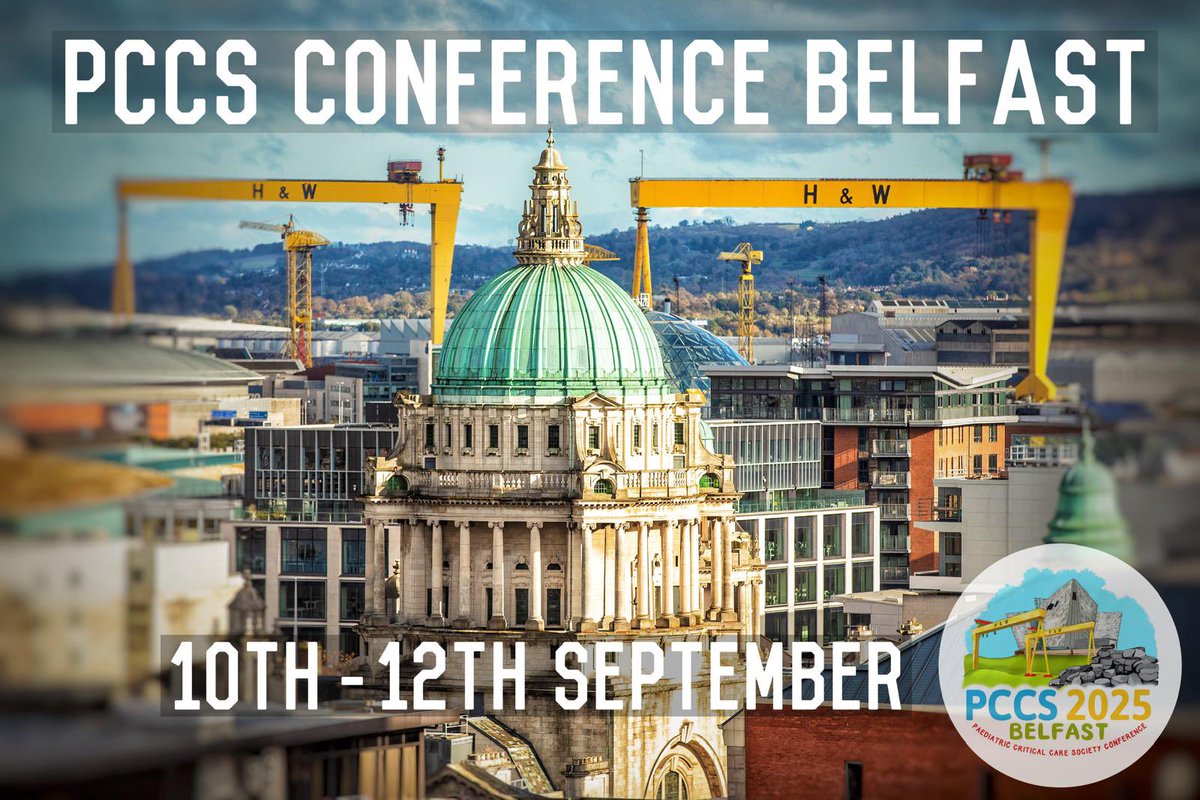 #pccs2025 in Belfast is almost sold out. This is the first time the PCCS conference has been hosted in Belfast and could be the biggest yet. 

Don’t miss out, get your tickets at the link below. We can’t wait to see you all there!

pccsbelfast25.com

#giantsteps #pedsicu