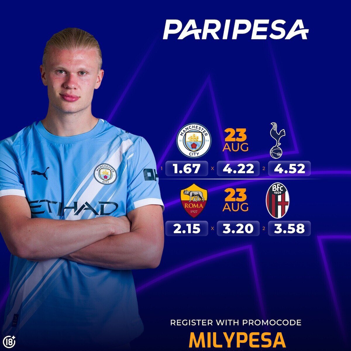 Ms Emilyly (@emilyly01) on Twitter photo BET OF THE DAY ON PARIPESAð
13 ODDS : XQ857
1Z857 LGY57
Register Here ð
paripesa.bet/milypesa
â
Use promo code MILYPESA
t.me/Emilylytipz
<a href="/BoomQueen_/">Queen ð</a> <a href="/Da_shadowtipsta/">The Shadow Tipster</a> <a href="/loudpunts/">LOUDPUNTSâïžðð</a> <a href="/ShegunFunmiTips/">Oluwa Shegun Funmi ð</a> <a href="/notoriouztips/">Notoriouz Tips ð</a> <a href="/ms__finest/">Finest.</a> <a href="/ninjabet247/">Ninjað¥·âïž</a> <a href="/win_way_x/">win_way_x</a> BET OF THE DAY ON PARIPESAð
13 ODDS : XQ857
1Z857 LGY57
Register Here ð
paripesa.bet/milypesa
â
Use promo code MILYPESA
t.me/Emilylytipz
<a href="/BoomQueen_/">Queen ð</a> <a href="/Da_shadowtipsta/">The Shadow Tipster</a> <a href="/loudpunts/">LOUDPUNTSâïžðð</a> <a href="/ShegunFunmiTips/">Oluwa Shegun Funmi ð</a> <a href="/notoriouztips/">Notoriouz Tips ð</a> <a href="/ms__finest/">Finest.</a> <a href="/ninjabet247/">Ninjað¥·âïž</a> <a href="/win_way_x/">win_way_x</a>
