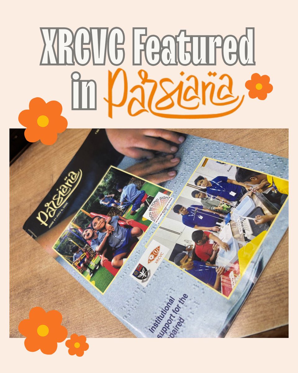 XRCVC's tweet image. ✨ We’re honoured to be featured in the latest issue of Parsiana magazine!
The article traces XRCVC’s two-decade journey of advocacy, innovation, and impact.

Thank you, @ParsianaMedia for spotlighting our mission. 🧡

#Parsiana #DisabilityInclusion #AssistiveTech #AccessForAll