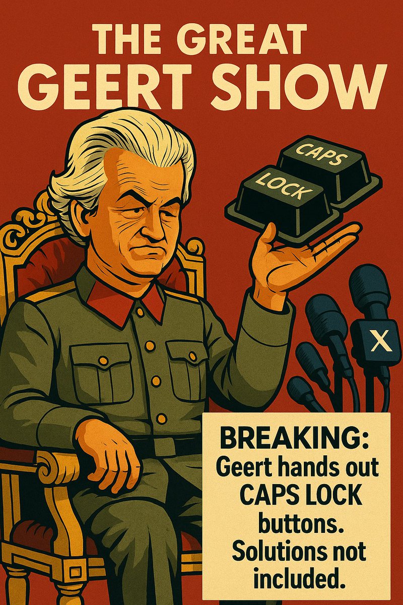 fredz1961's tweet photo. Arme jongen schreeuwt hoofdletters. Zoek aandacht. @geertwilderspvv https://t.co/sMtK4hTHLt