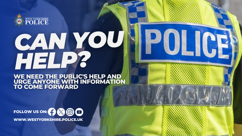 We're appealing for witnesses after a firearms discharge in Park Rd, Elland on Thursday night in which a male victim suffered serious injuries.

More: westyorkshire.police.uk/news-appeals/a…

☎️101 or Crimestoppers 0800 555 111
💻westyorkshire.police.uk/LiveChat
➡️Ref 1816 of 21/8
