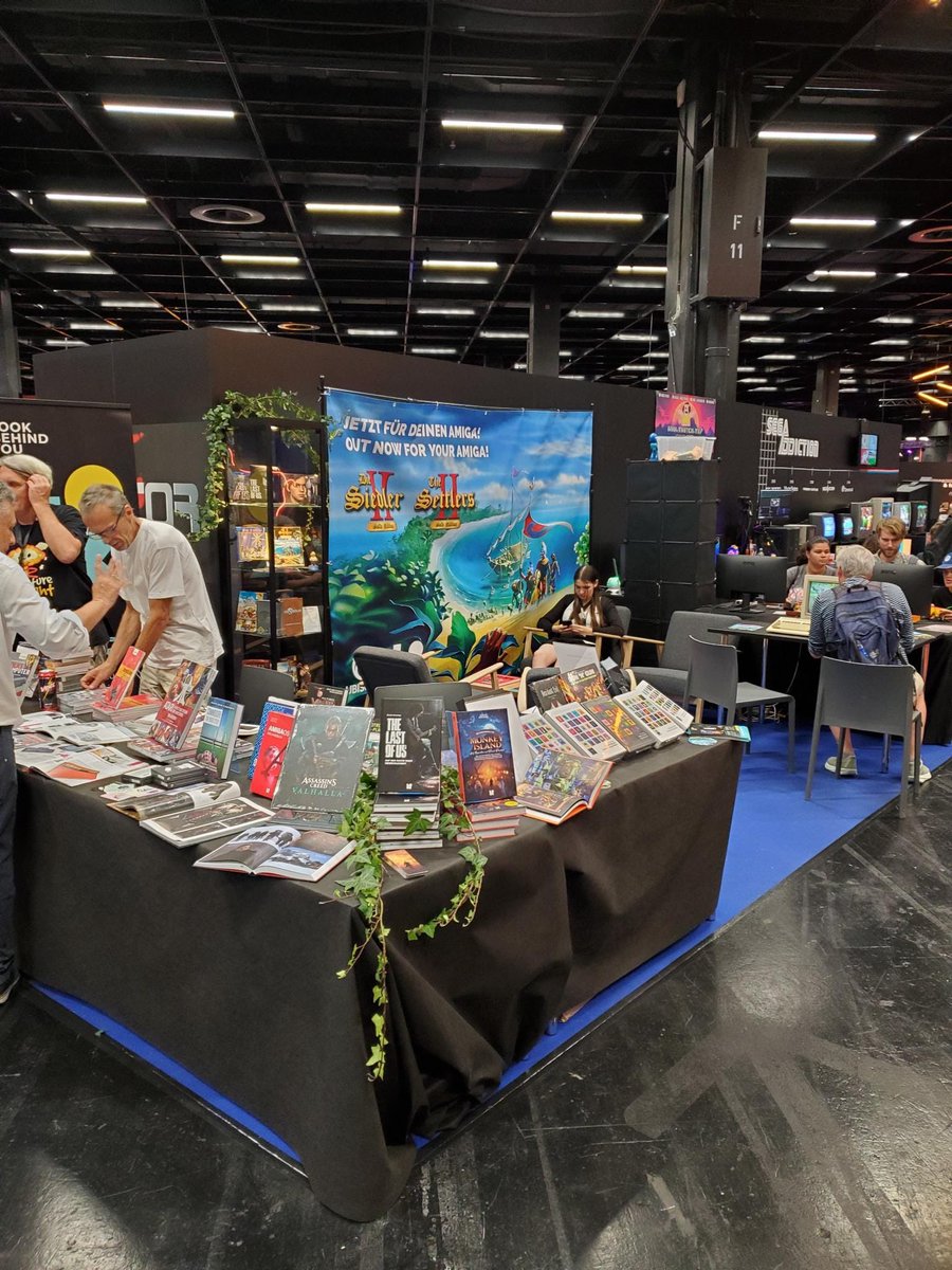 We are at gamescom. Find and meet us at hall 10.2 in the retro &amp; friends area!