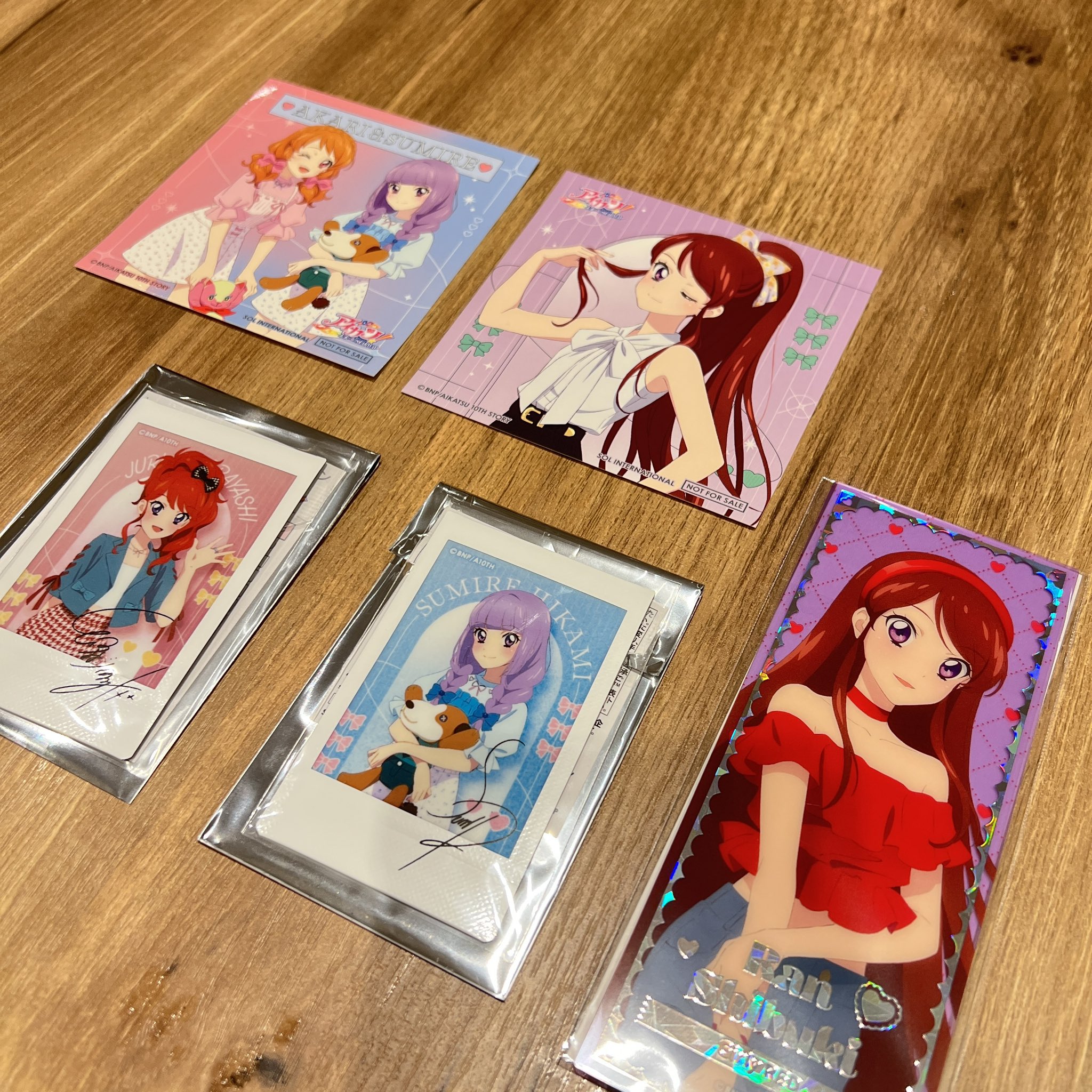 ゆ*意様 アイカツ！　ハピクロ　アイウェア　藤堂ユリカ　缶バッジ　4点セット　眼 藤堂ユリカ アイカツ SEGA ナムコ 限定 缶バッジ 缶バッジ
