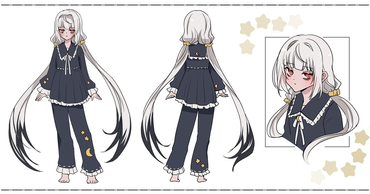 Various character designs / character sheet commissions this year  😊✨