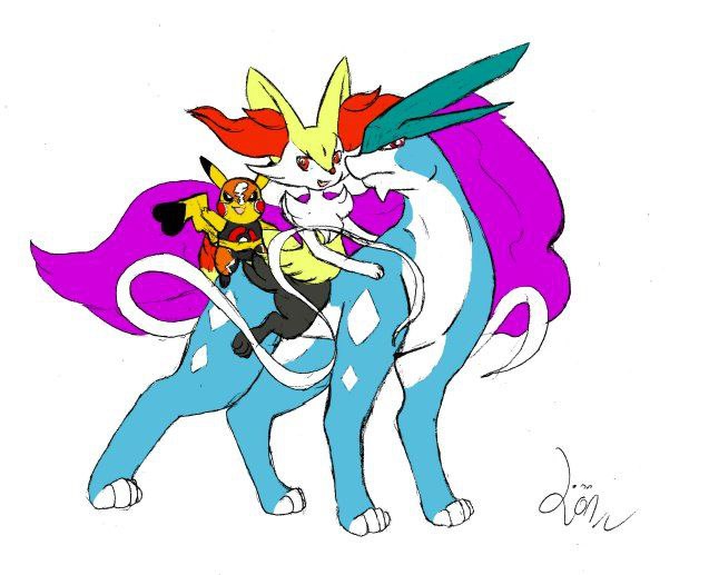 Old drawing! I heard that Pokémon has registered the Pokkén Tournament trademark outside of Japan. I bought the game just for Braixen, and ended up playing for many hours. I hope they do something new with the IP!
