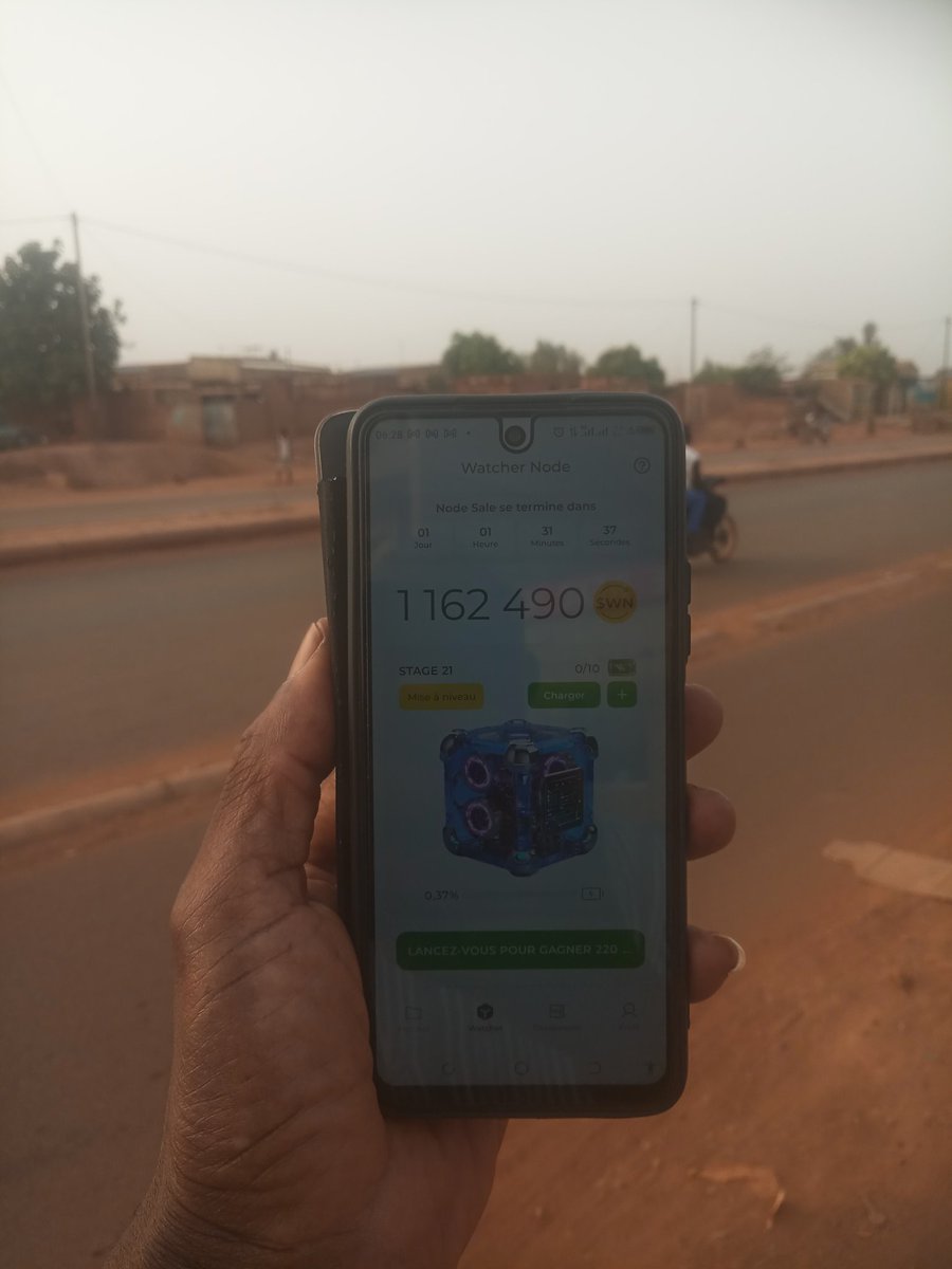 Launching Watcher Node to secure <a href="/DeNetPro/">DeNet</a> storage network, live from Burkina Faso! #WatchersEverywhere