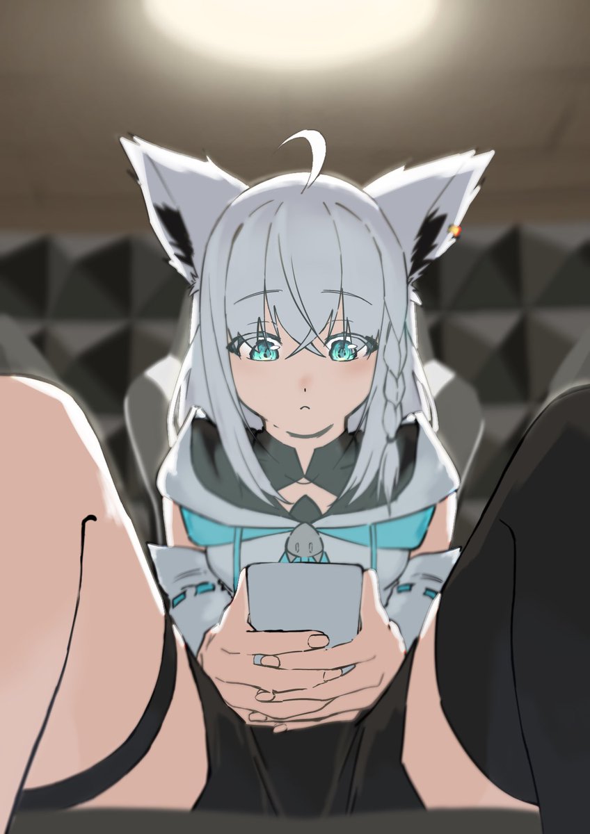 休憩中
#絵フブキ