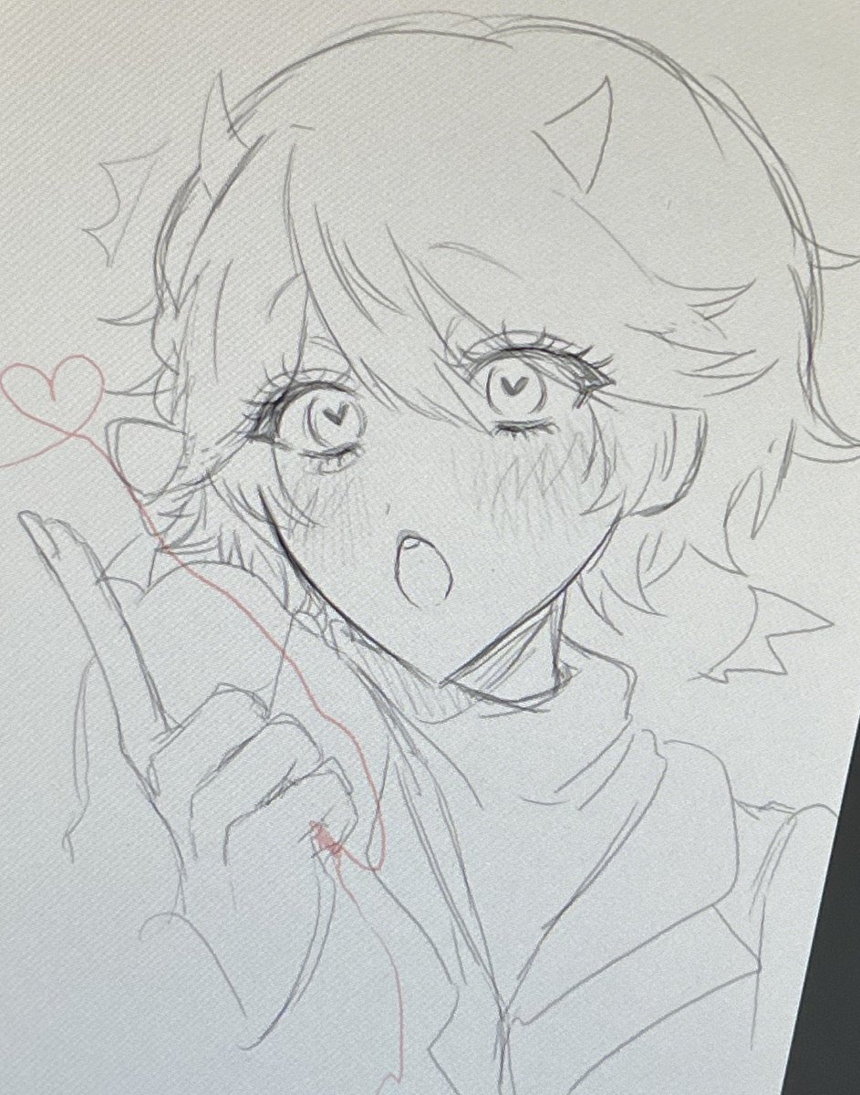 wip❤️💙
 #創作  #OC