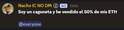 nachofdezic's tweet photo. Esto puede envejecer mal pero prefiero profit a tiempo que quedarme descalzo https://t.co/xCNIHhqO4d
