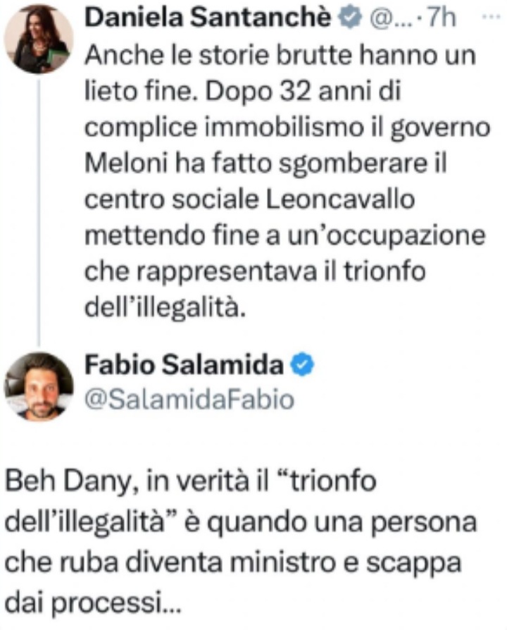 DavideR46325615's tweet photo. Colpita e affondata.
#Santanchè https://t.co/xudsotIi23
