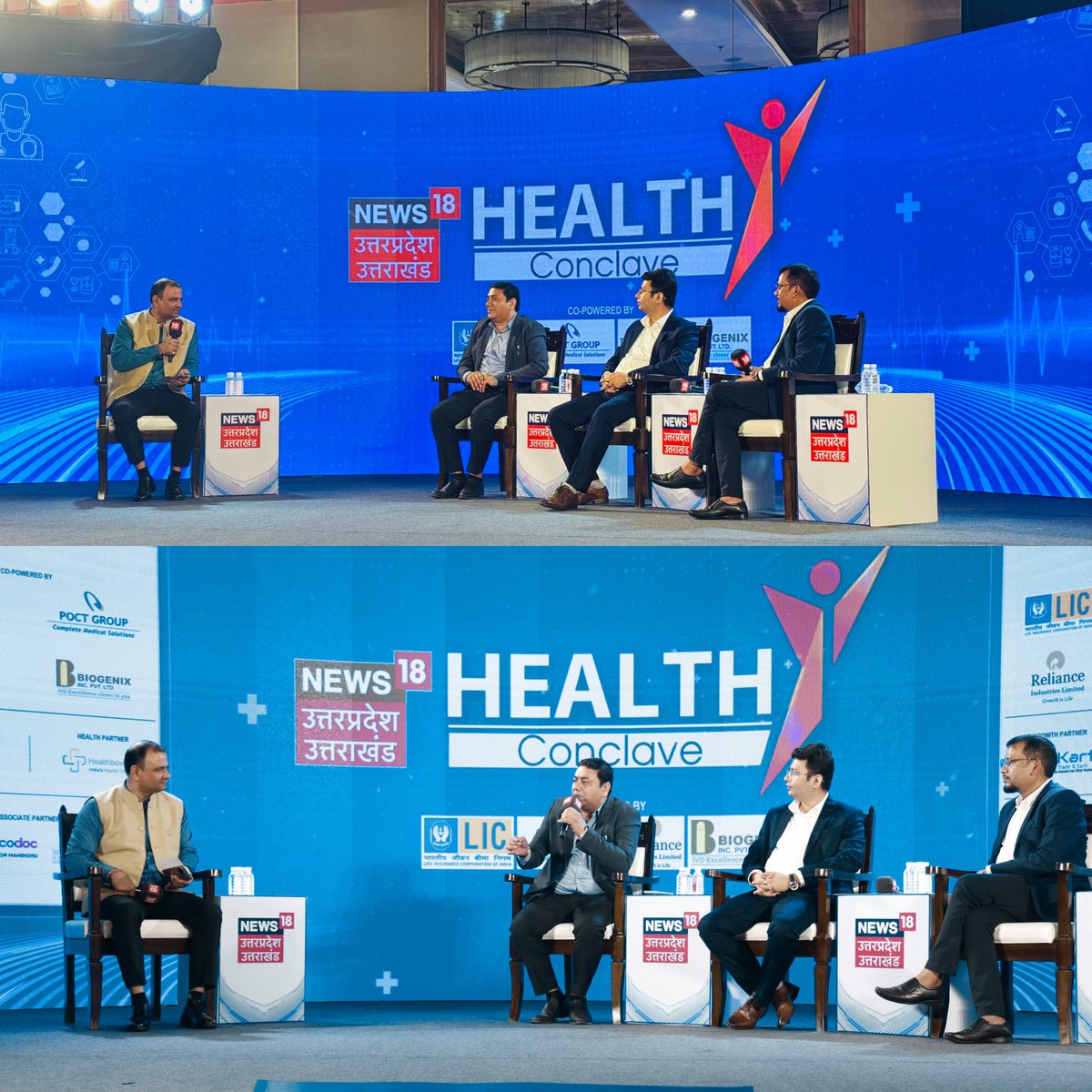 HealthboxOPD__'s tweet photo. A Proud Moment for HealthboxOPD
We are thrilled to share that our Founder of HealthboxOPD was honored by the Hon’ble Deputy Chief Minister of Uttar Pradesh, Shri Brijesh Pathak ji, at the Health Conclave organized by News18. Together, let’s shape the future of healthcare! 💙 https://t.co/IVGzxHoB8p