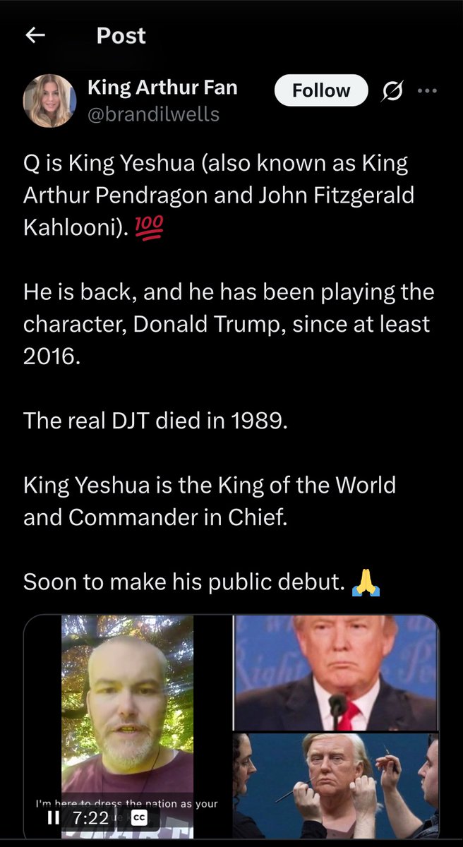 Projectbludream's tweet image. It should be studied how insane the posts from  @brandilwells are. Who believes this shit? Lmfao 😂