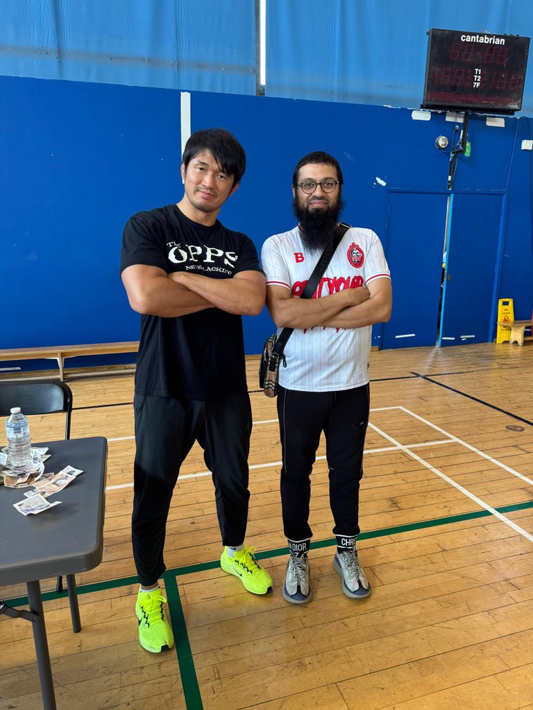 sajjadmushtaq79's tweet image. Meet and Greet With GYV, Robbie X &amp;amp; Katsuyori Shibata #gyv #Katsuyori Shibata @gyv @JamesDrakePro @AEW @RevProUK @ZackGibsonGYV #rev-pro
#AEW #fyp @RevProUK