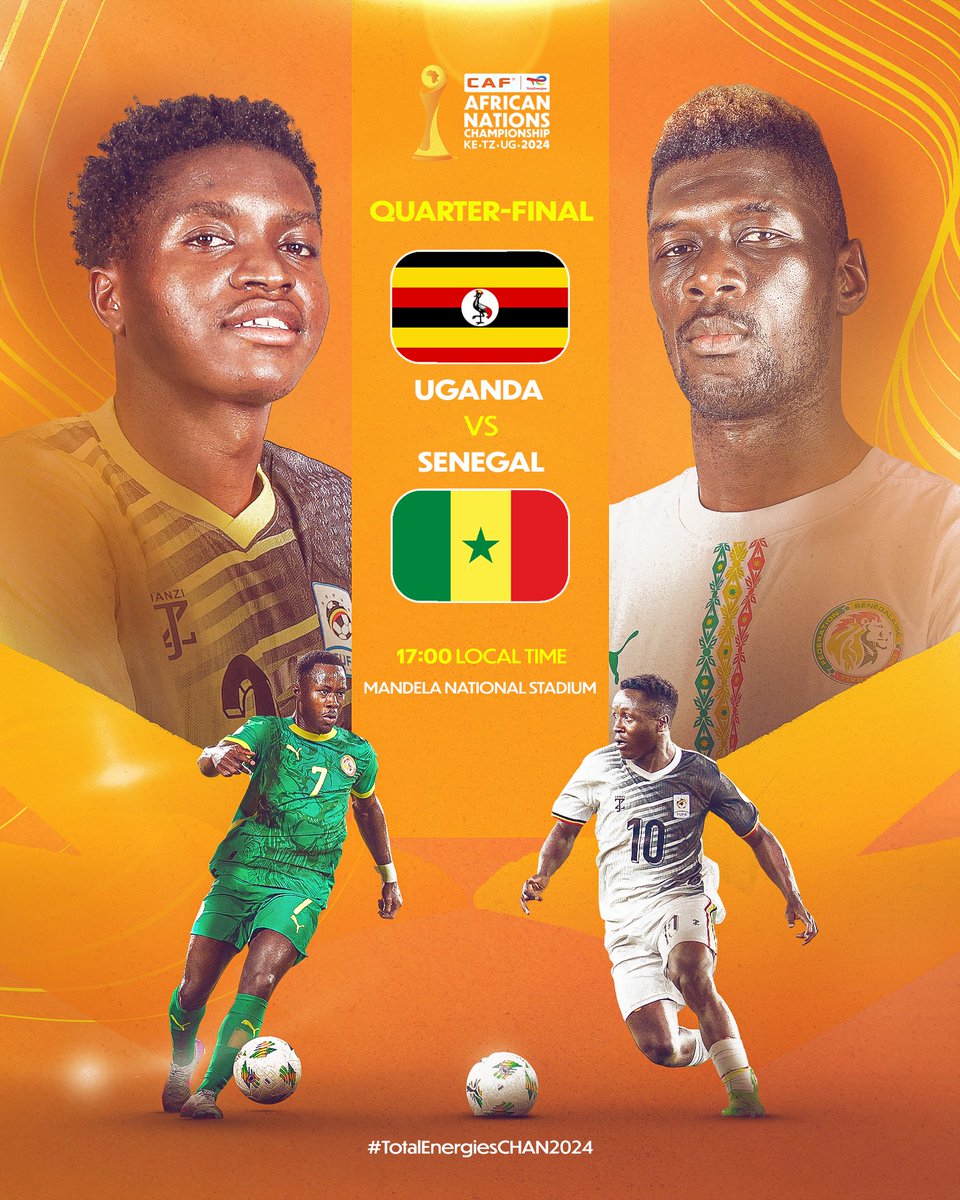 🇺🇬 🎁 PREDICT AND WIN 🎁  🇸🇳
Uganda Cranes is playing against Senegal in the CHAN Quarter finals at Mandela National Stadium, Namboole. Predict the Correct score to win yourself UGX 20k. Predictions stop at 16:30 HRS (EAT)