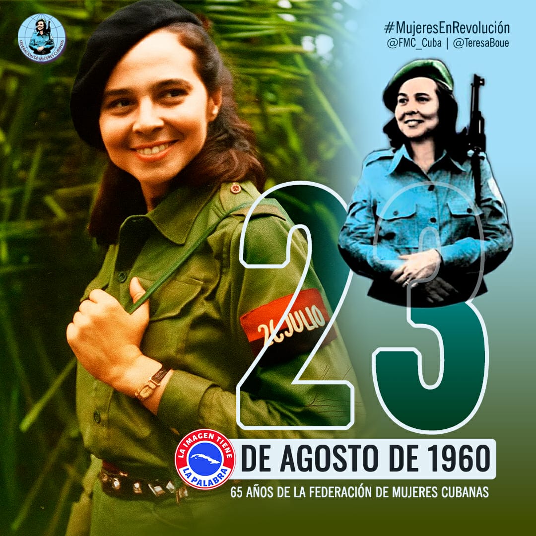 Mabel Acea (@aceamabel) on Twitter photo Felicidades para todas las #MujeresEnRevolucion 65 aniversario de la #FMC <a href="/ArletyBarazal/">Arlety Barazal Gutiérrez 🇨🇺</a> <a href="/Cuba_CTC/">Central de Trabajadores de Cuba</a> <a href="/Colina_CTCuba/">Miguel Colina</a> <a href="/SNTCD_1971/">SNTCD_1971</a> Felicidades para todas las #MujeresEnRevolucion 65 aniversario de la #FMC <a href="/ArletyBarazal/">Arlety Barazal Gutiérrez 🇨🇺</a> <a href="/Cuba_CTC/">Central de Trabajadores de Cuba</a> <a href="/Colina_CTCuba/">Miguel Colina</a> <a href="/SNTCD_1971/">SNTCD_1971</a>