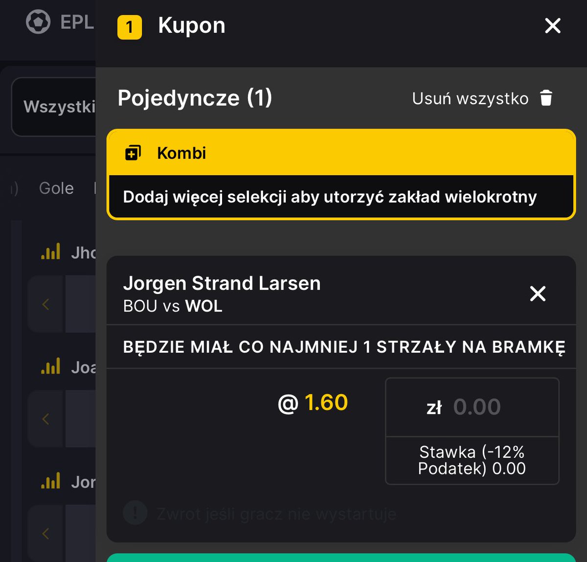 EmilHolys's tweet photo. 🔥 Typy statystyczne na Premier League 🔥

👉 Główny typ:
🎯 Anthony Gordon – over strzały @ 4.00 ❗️dla odważnych i @ 2.44
📊 7 strzałów w pierwszym meczu, a pod nieobecność Isaka widać, że przejął rolę lidera ofensywy.
⚡️ Bardzo aktywny, wysoko grający, może razem z Elangą napsuć sporo krwi dziurawej obronie Liverpoolu.

👉 Dodatkowe typy:
•⚽ Richarlison – 2 strzały lub 1 celny @ 1.80
Forma 🔝, grają na niego wszyscy. W meczu City – Wolves obrona wyglądała jak z poprzedniego sezonu, czyli… dziurawa jak sito - Larson z Wolves oddał 4 strzały.
• Rutter (Brighton) under 3 strzały
W pierwszym meczu grał na szpicy, ale wraca Welbeck i Rutter może zejść niżej. A jeśli zacznie w ataku, to i tak możliwa szybka zmiana około 60’. ⏱️ Linia wysoka jak na mecz wyjazdowy na Evertonje i średnio grający w ofensywie Brighton 

👉 4fun do oglądania (City):
Reijners & Kudus – undery strzałów

Na 16 wpadną kolejne 🤝