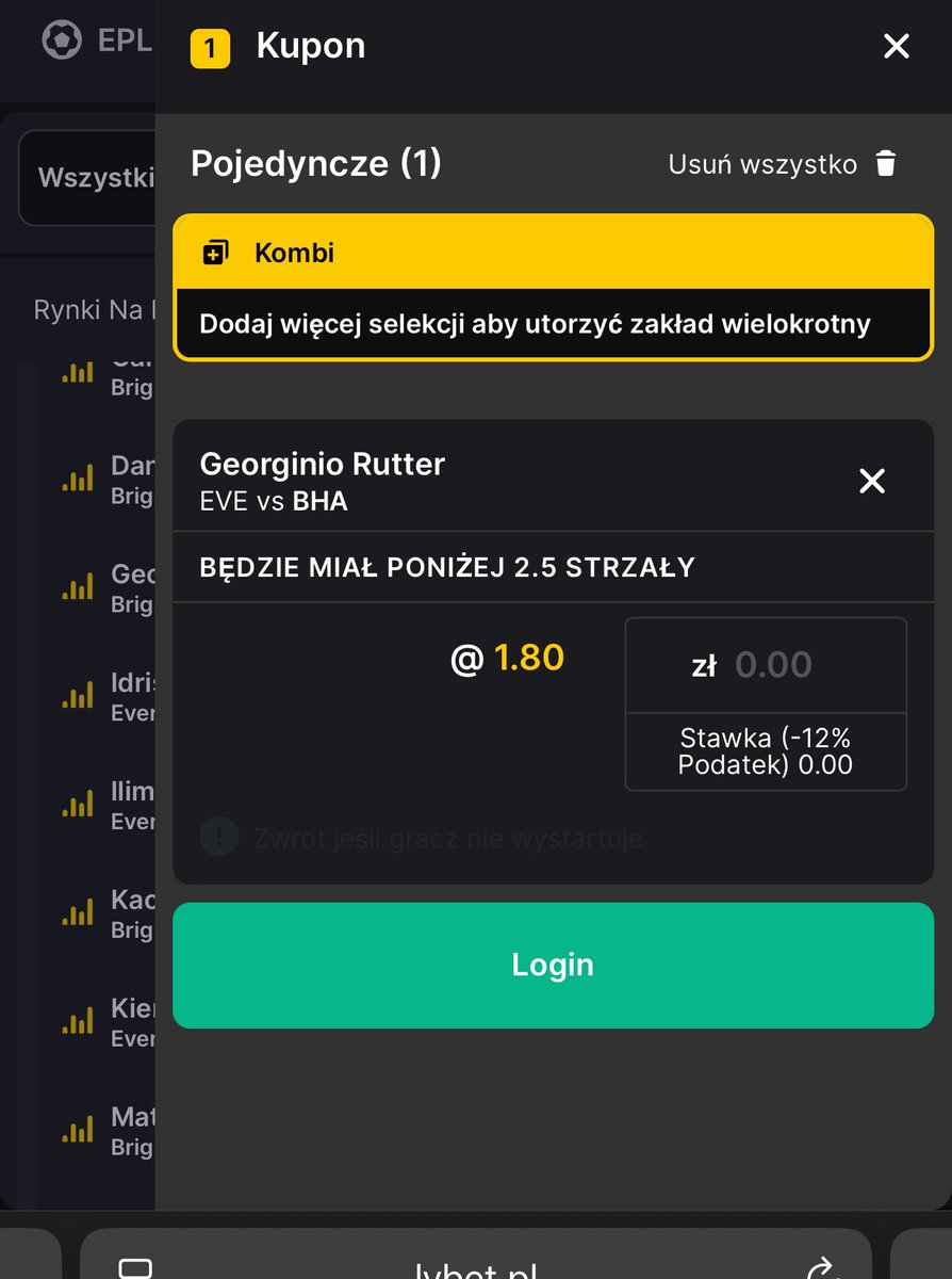 EmilHolys's tweet photo. 🔥 Typy statystyczne na Premier League 🔥

👉 Główny typ:
🎯 Anthony Gordon – over strzały @ 4.00 ❗️dla odważnych i @ 2.44
📊 7 strzałów w pierwszym meczu, a pod nieobecność Isaka widać, że przejął rolę lidera ofensywy.
⚡️ Bardzo aktywny, wysoko grający, może razem z Elangą napsuć sporo krwi dziurawej obronie Liverpoolu.

👉 Dodatkowe typy:
•⚽ Richarlison – 2 strzały lub 1 celny @ 1.80
Forma 🔝, grają na niego wszyscy. W meczu City – Wolves obrona wyglądała jak z poprzedniego sezonu, czyli… dziurawa jak sito - Larson z Wolves oddał 4 strzały.
• Rutter (Brighton) under 3 strzały
W pierwszym meczu grał na szpicy, ale wraca Welbeck i Rutter może zejść niżej. A jeśli zacznie w ataku, to i tak możliwa szybka zmiana około 60’. ⏱️ Linia wysoka jak na mecz wyjazdowy na Evertonje i średnio grający w ofensywie Brighton 

👉 4fun do oglądania (City):
Reijners & Kudus – undery strzałów

Na 16 wpadną kolejne 🤝