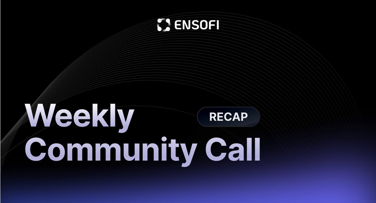 Hear me out!! <a href="/Ensofi_xyz/">EnsoFi</a>

🎙️ EnsoFi Recap (Aug 22)

• Mobile App 🔜📱
• New <a href="/GalxeQuest/">Galxe Quest</a> w/ <a href="/irys_xyz/">Irys (✧ᴗ✧)</a> + $500 USDC 💰
• Cross-chain supply: <a href="/solana/">Solana</a> ➡️ <a href="/SuiNetwork/">Sui</a> / <a href="/monad/">Monad (mainnet arc)</a>
• Point Store live 🛒 (500 tix sold out!)
• Weekly raffles 🎟️ Winners → Discord
#EnsoFi #DeFi